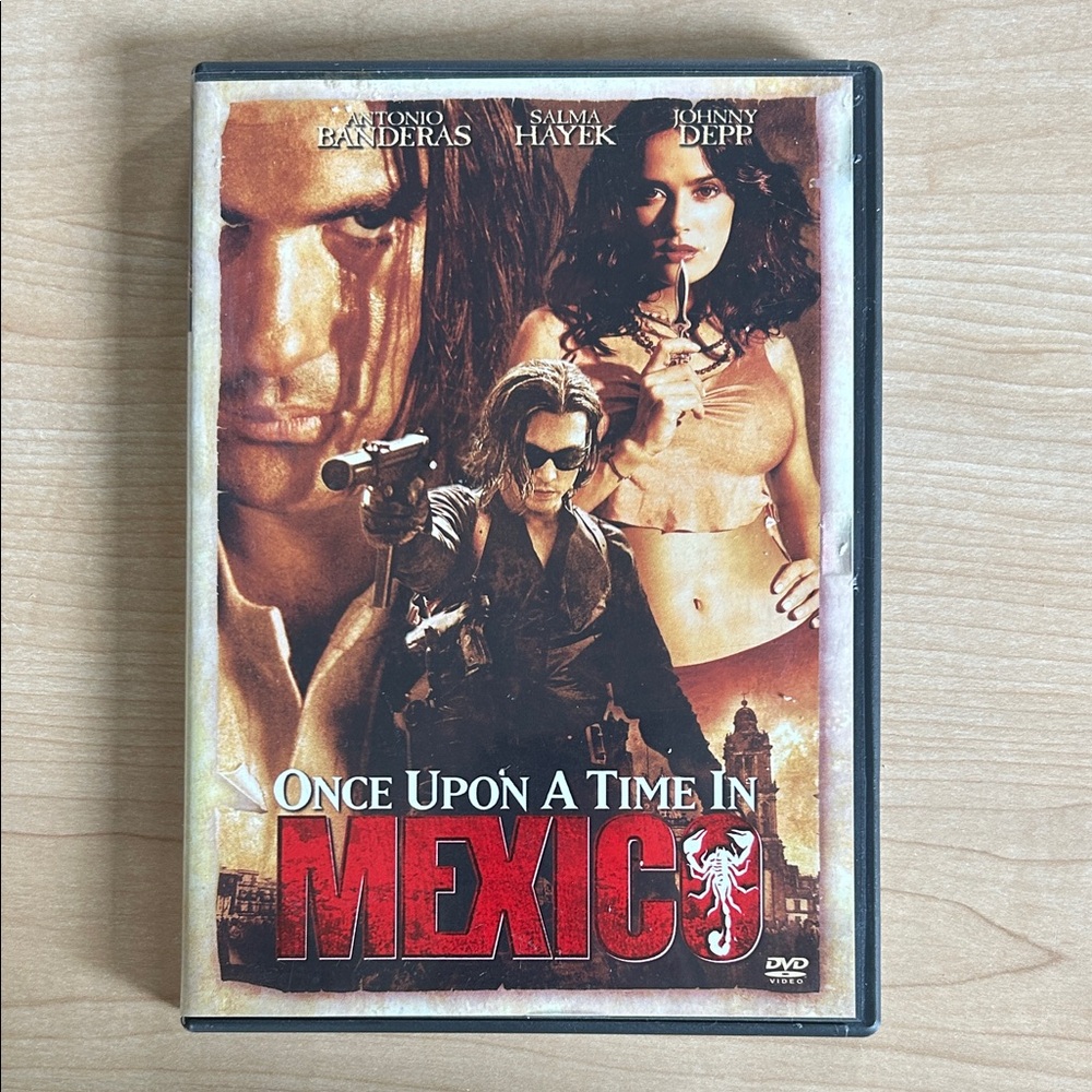 Once Upon a Time in Mexico DVD - Black Case